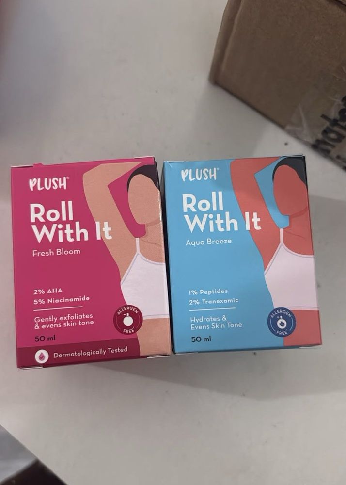 PLUSH Roll With It Duo - Fresh Bloom &amp; Aqua Breeze