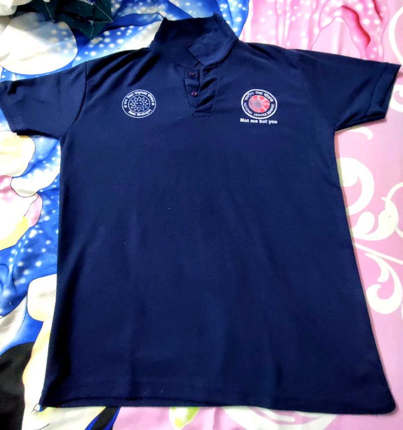 Navy Blue Polo T-Shirt