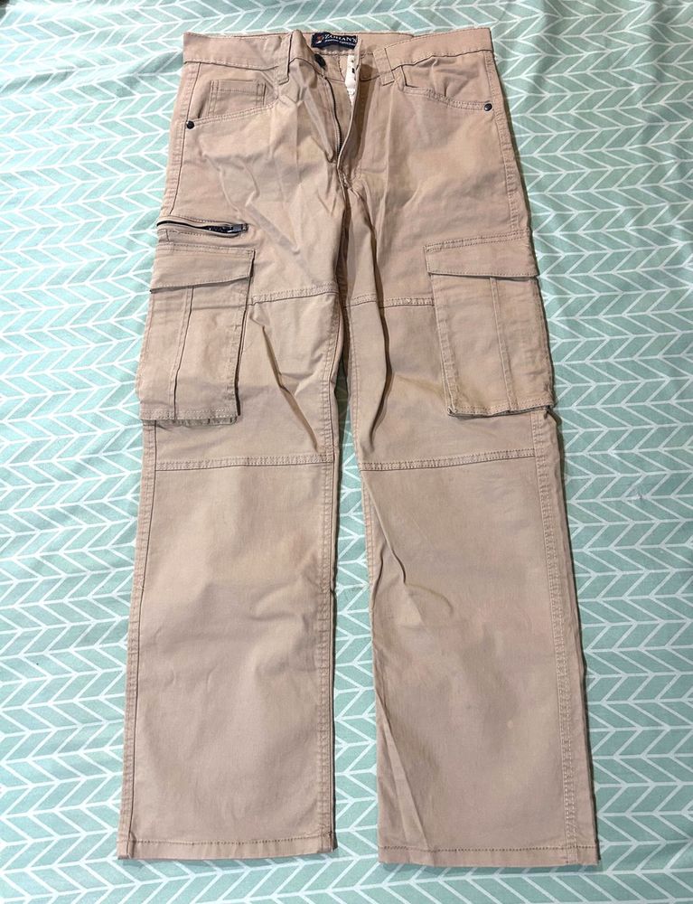Women’s Tan Cargo Pants