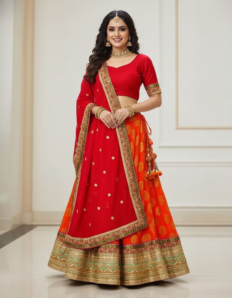 Very Beautiful Lehanga, Blouse &amp;dupatta