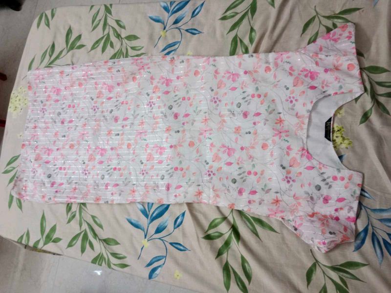 Floral skirt and top set
