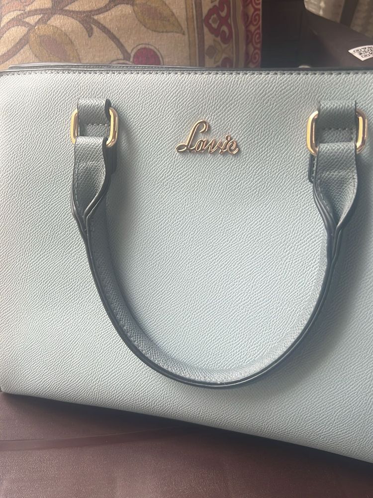 Stylish Light Blue Lavie Handbag
