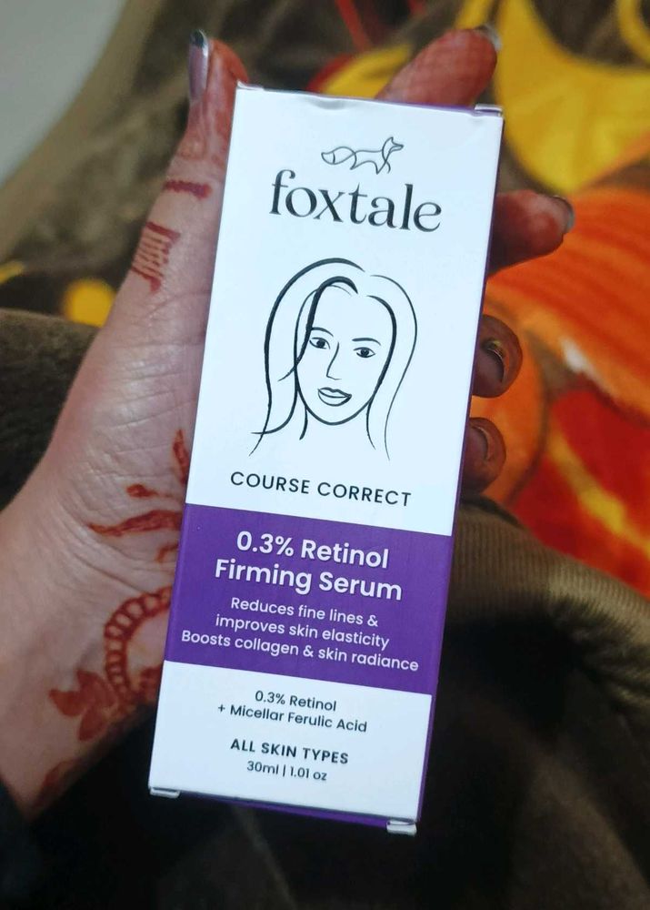 Foxtale 0.3% Retinol Firming Serum