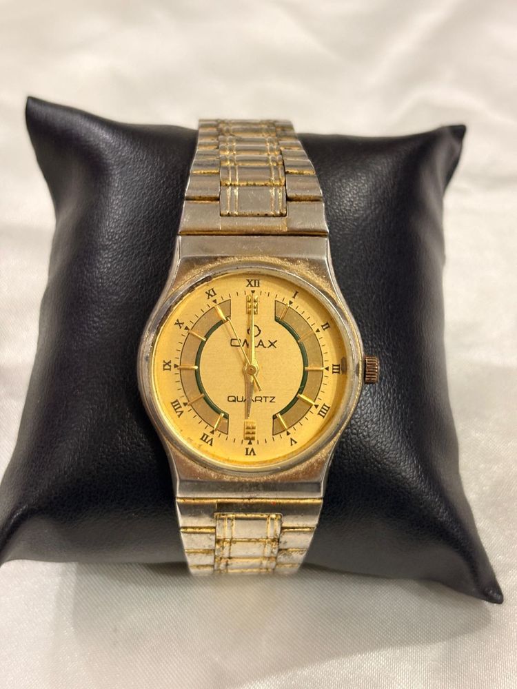 Vintage omax Quartz Watch