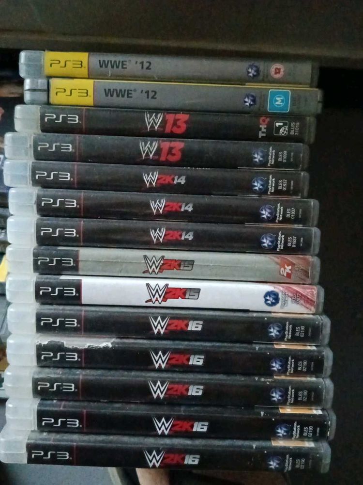 PS3 WWE 2K Game Collection (599 rs. each) Not All