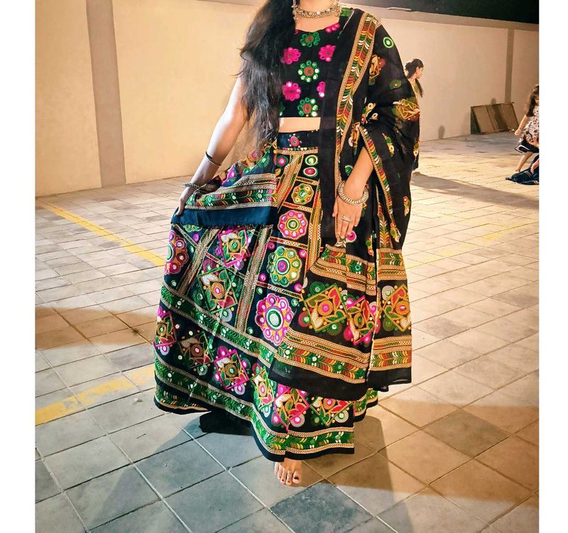 Vibrant Embroidered Lehenga Choli Set