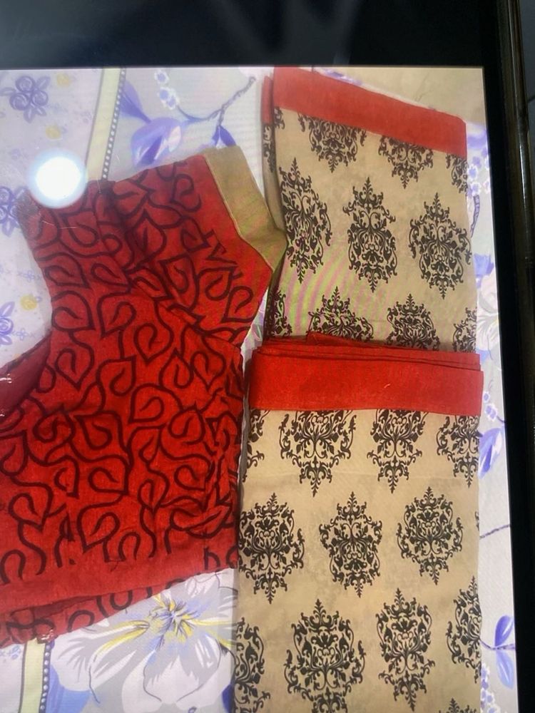 Georgette Saree with blouse