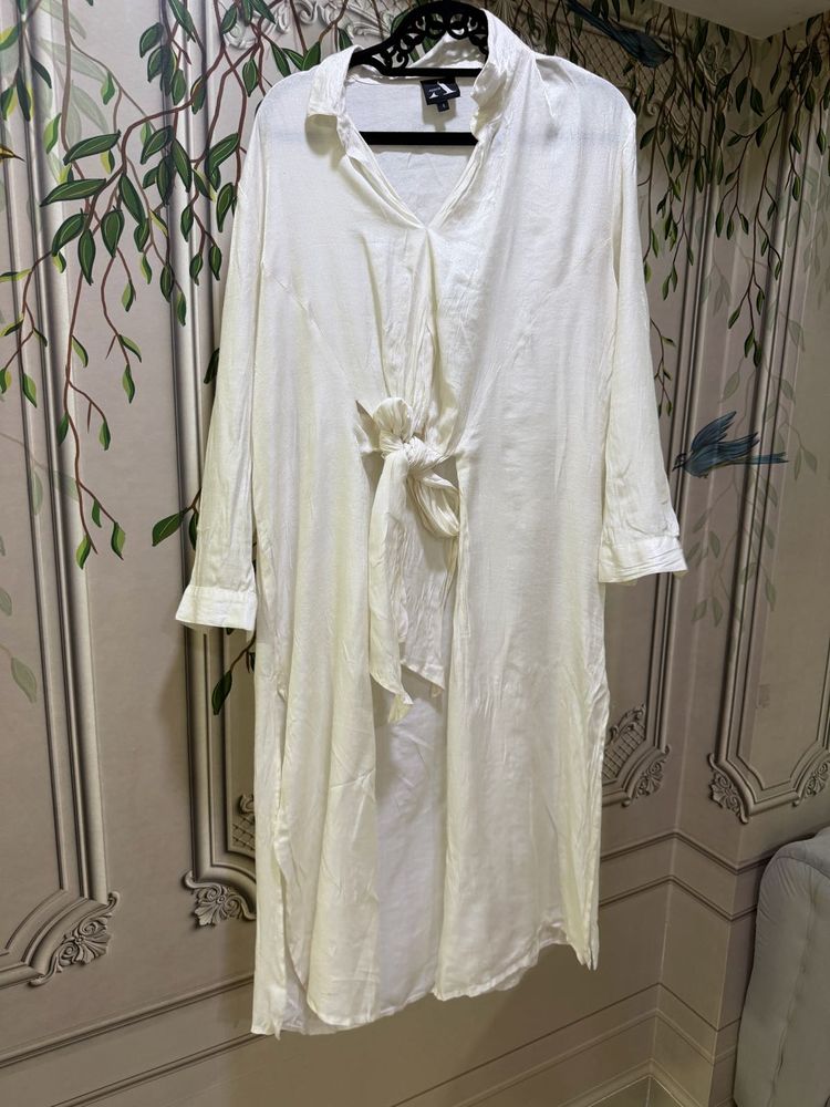 Chic White Shirt tunic