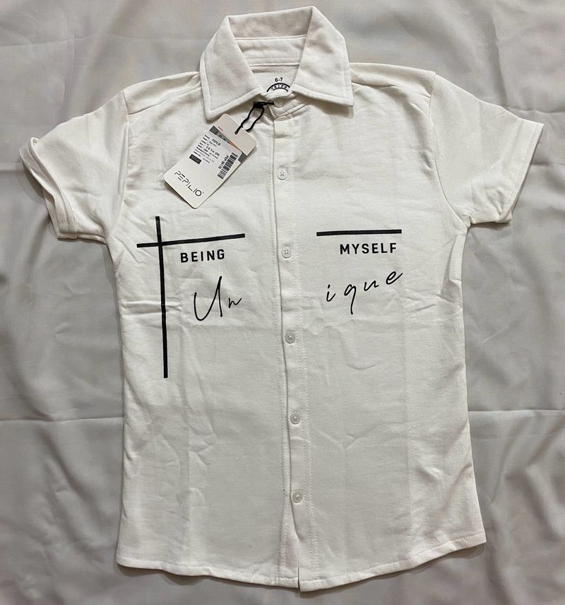 Boys Half Sleeves Shirt