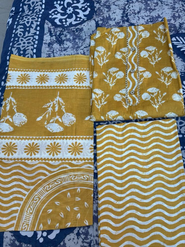 Pure Cotton Dress Material