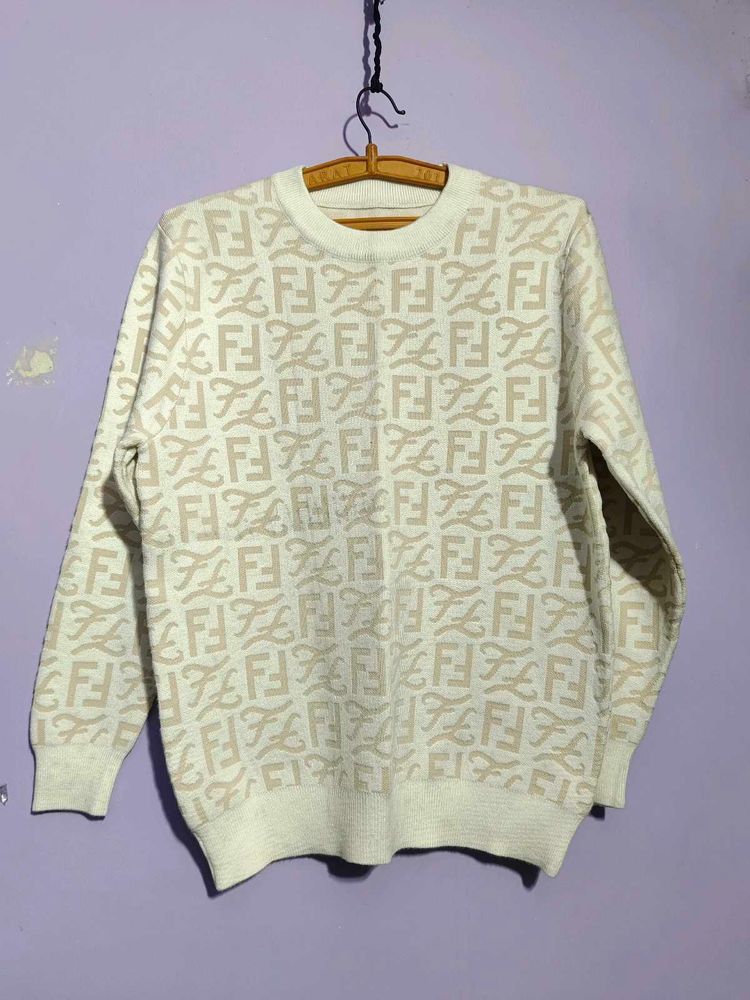 Fendi Logo Sweater