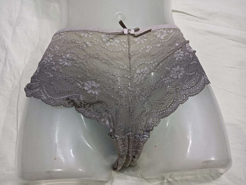 Lace 💛 30.Briefs - Grey