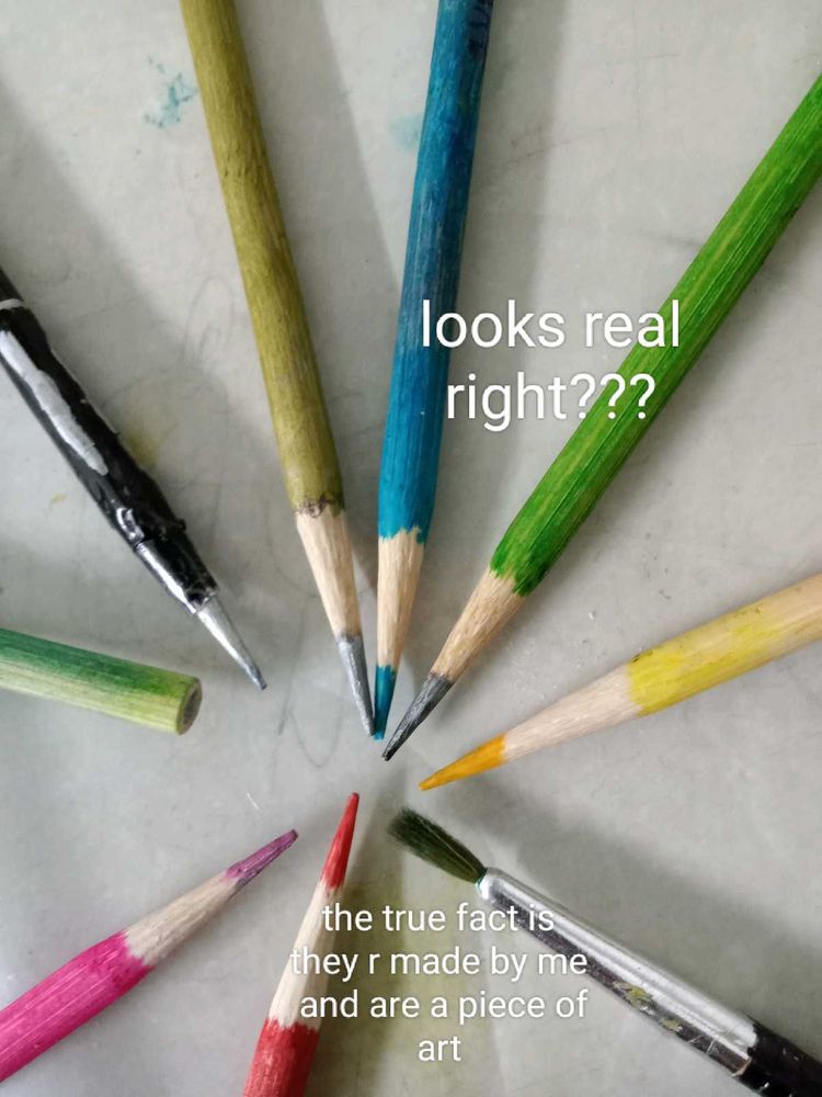 Handmade Pencils as Art