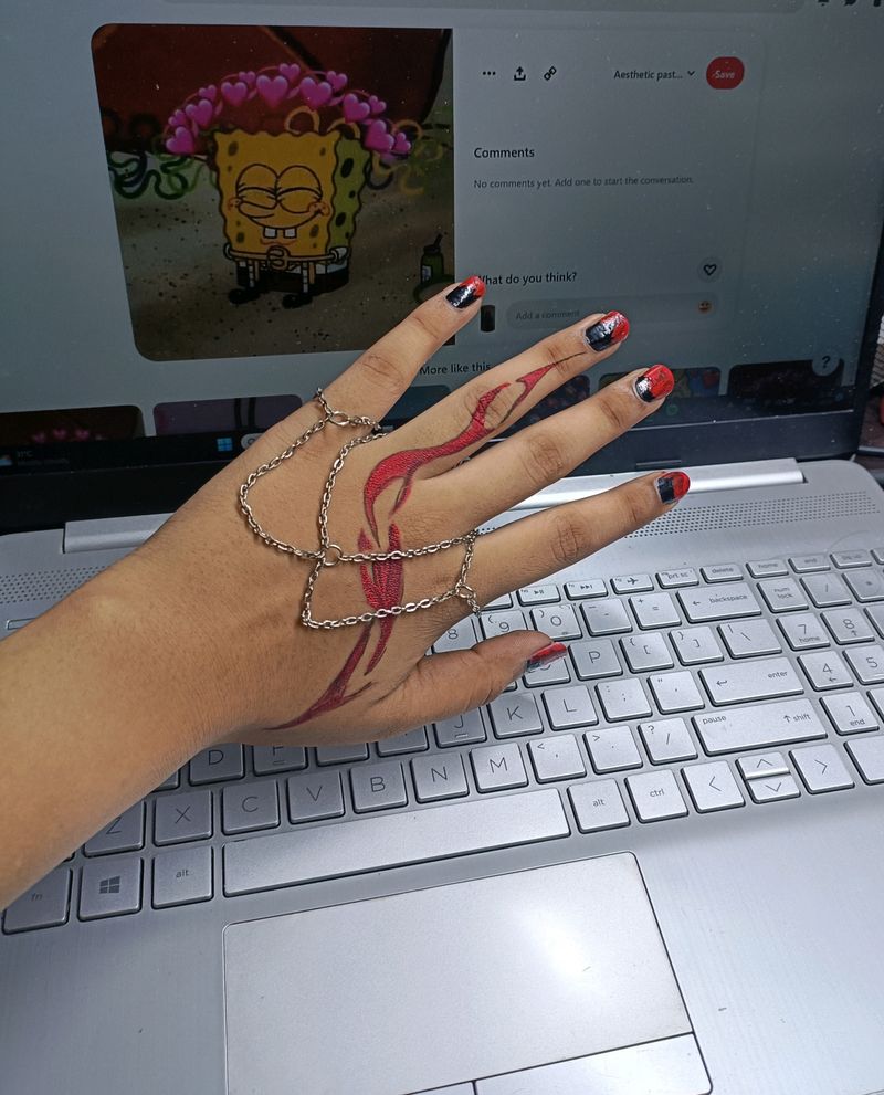 Alt Goth Handchain