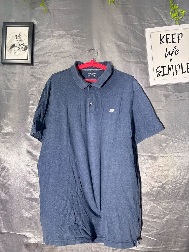 Banana Republic Blue Polo Shirt
