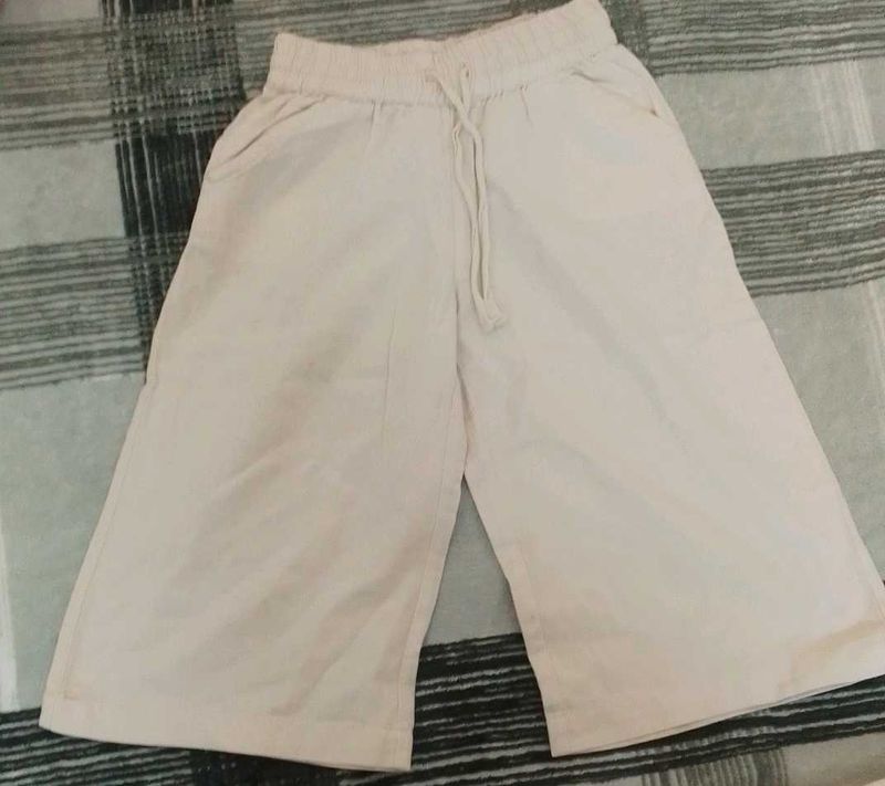 Casual Cropped Pants
