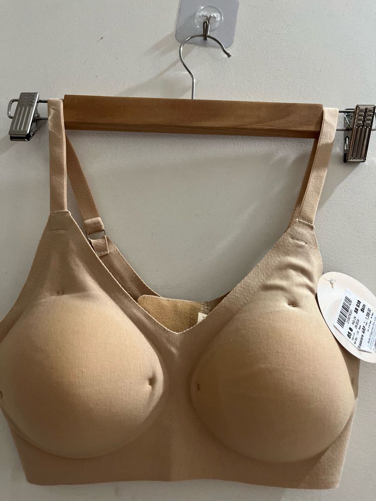 Combo of Nude and Brown Bra. 34 B