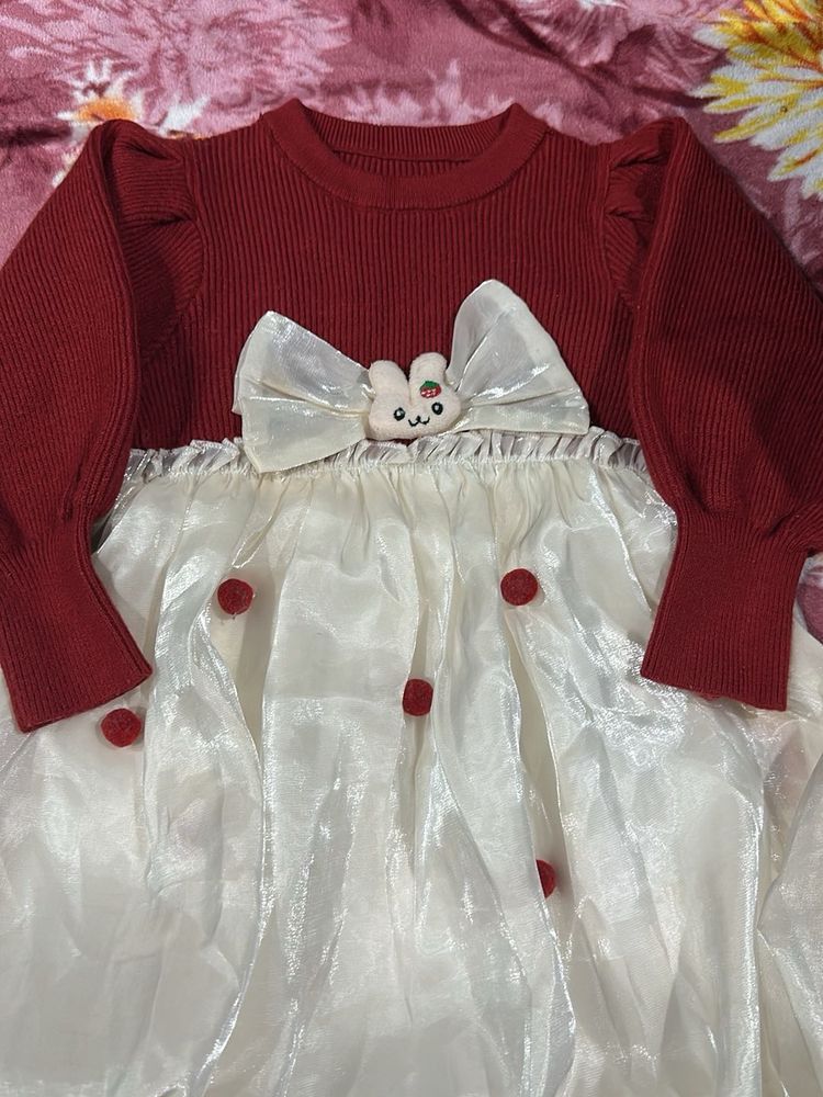 party wear kids dress totally new