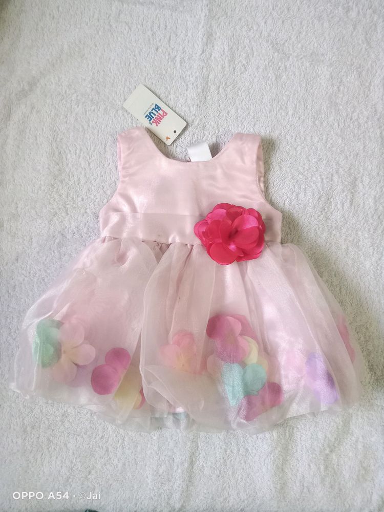 Baby Girl Pretty Pink Frock