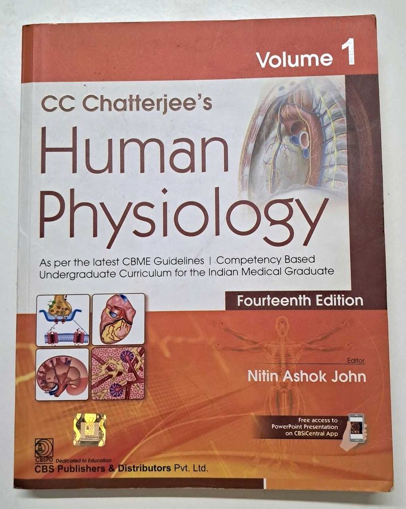 Human Physiology Vol.1 Textbook