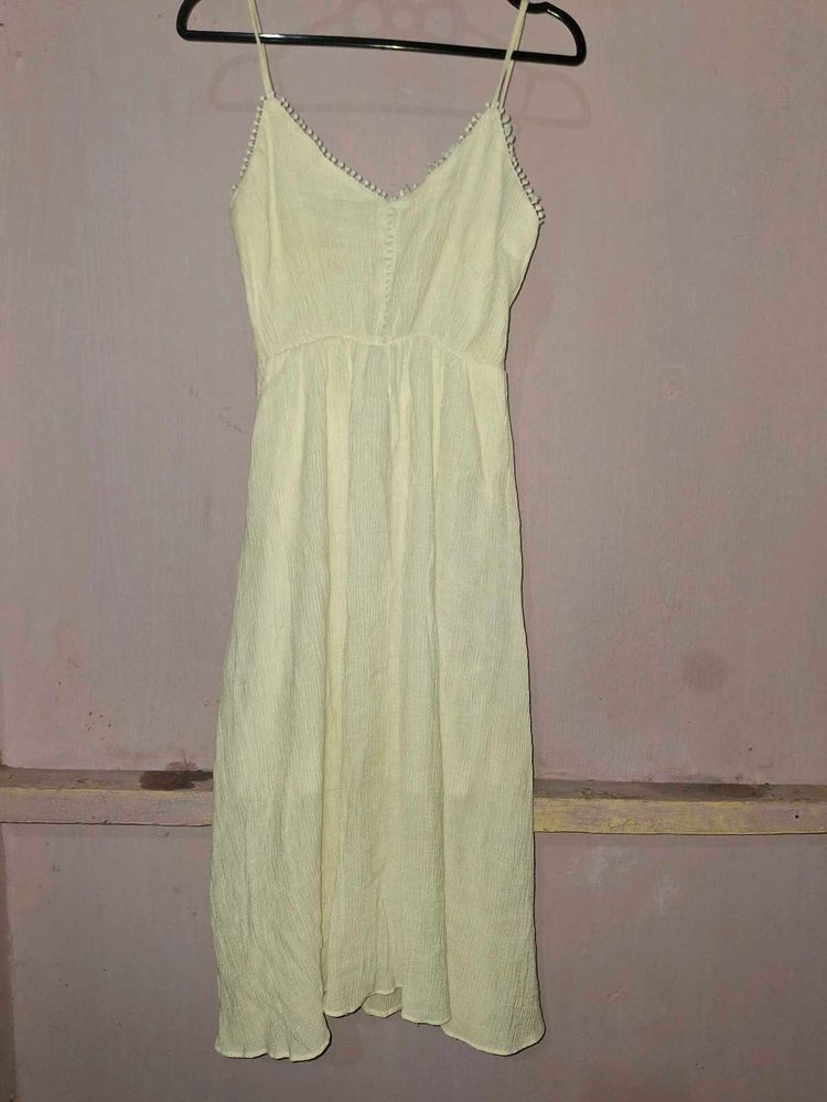 Chic Spaghetti Strap Midi Dress