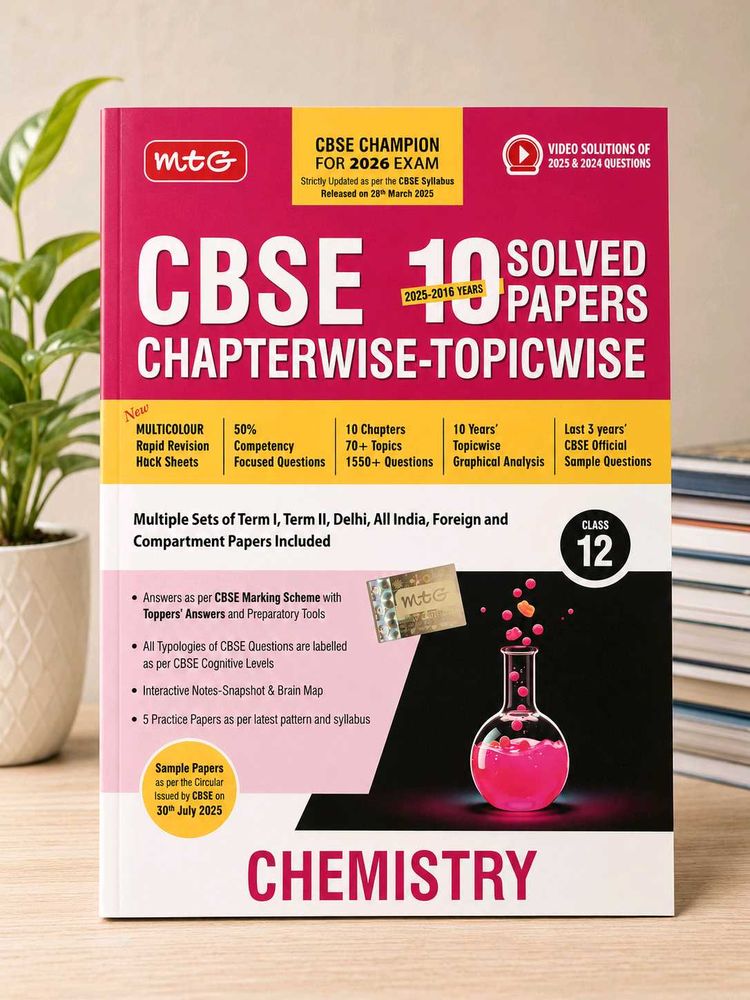 MTG CBSE Class 12 Chemistry Solved Papers