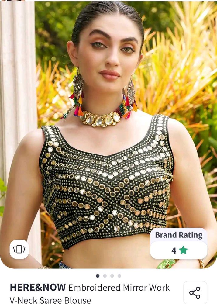 Black Golden Blouse🖤💫