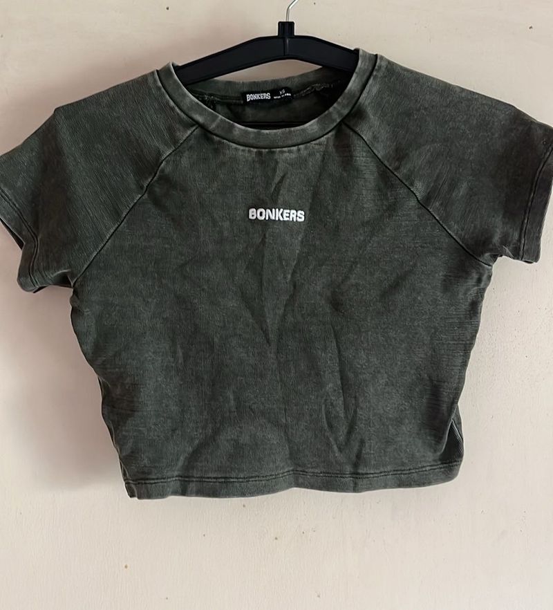 BONKERS Cropped baby tee