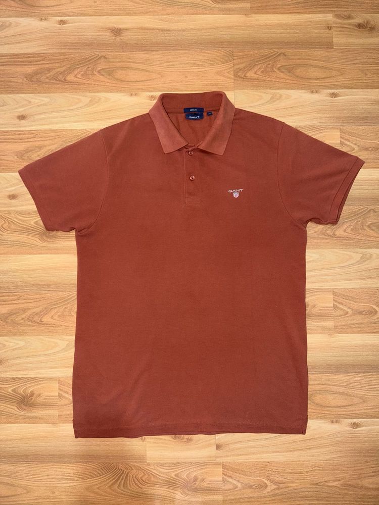 GANT Men's Polo Shirt - Rustic Red