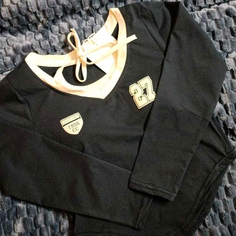 padded crop top y2k