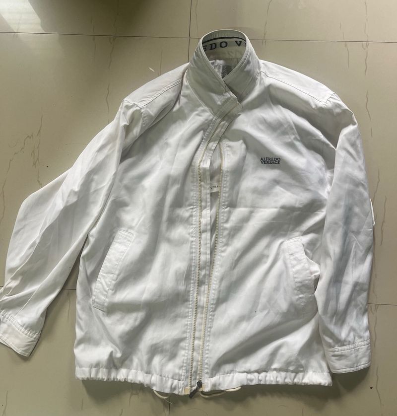 OG Alfredo Versace Jacket Men's White L