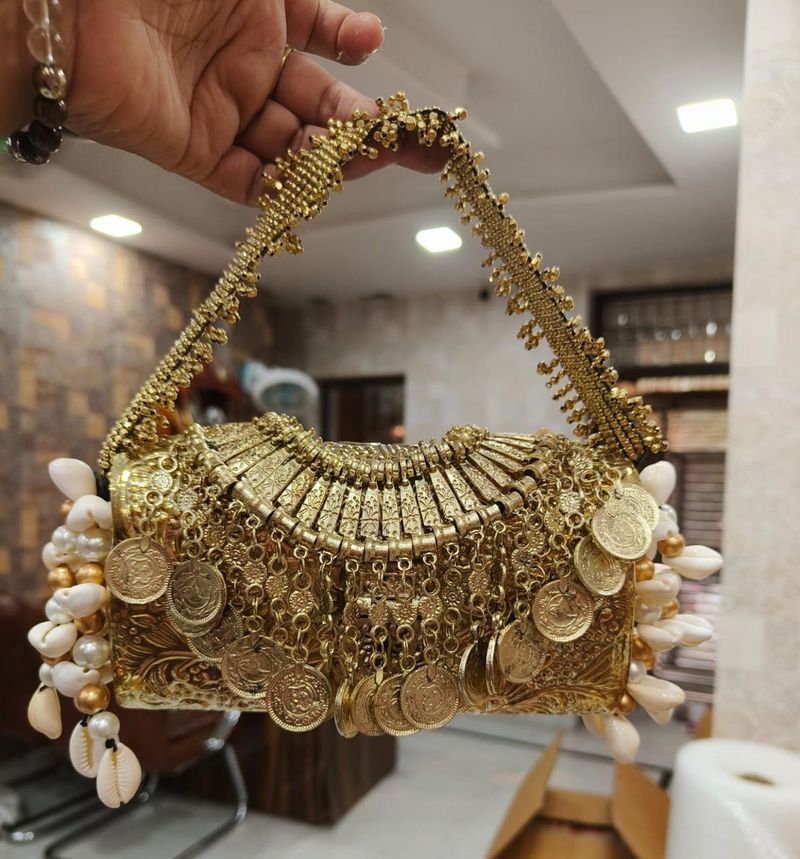 Exquisite Handcrafted Ethnic Clutch Bag