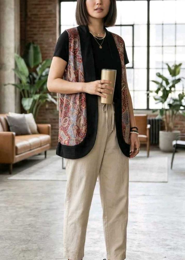 Boho Print shrug