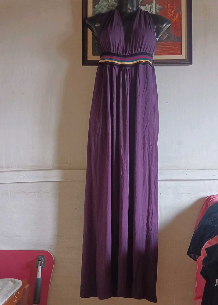 Purple Maxi Dress