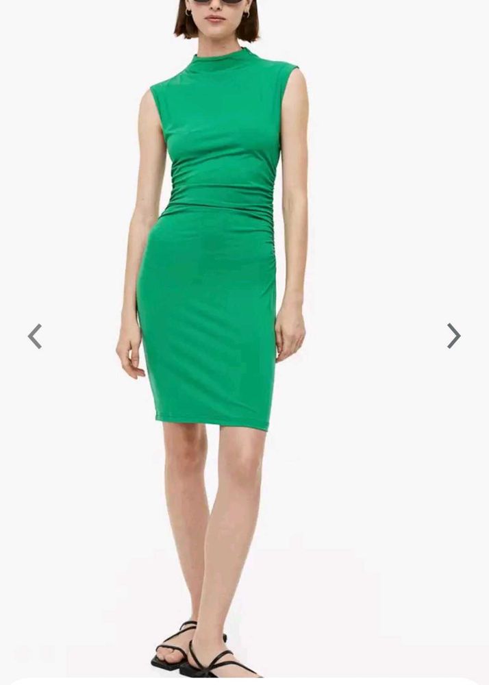 H&amp;M Draped Bodycon Dress