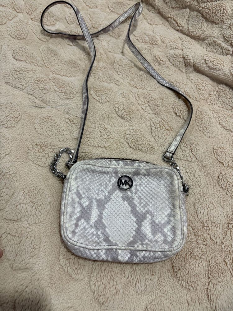 Michael Kors Snake Print Crossbody Bag