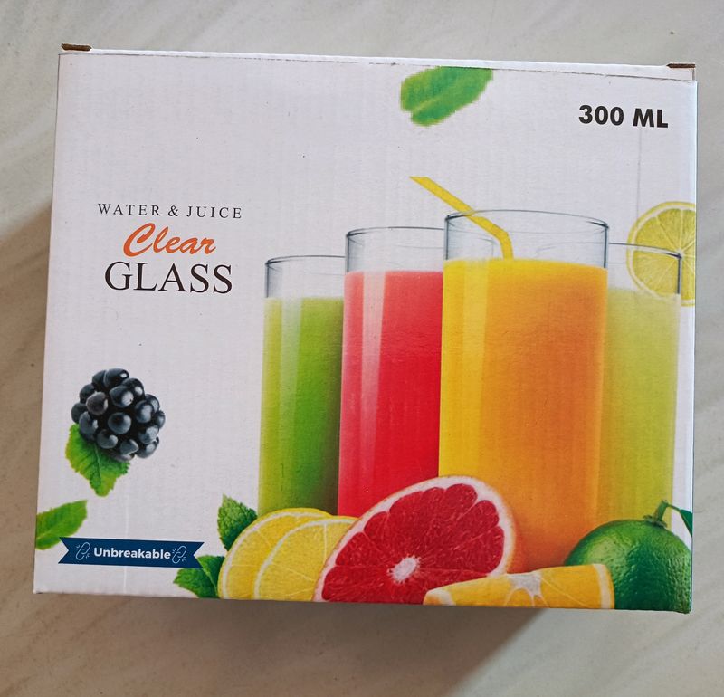 Unbreakable Food Grade Plastic Stylish Transparent
