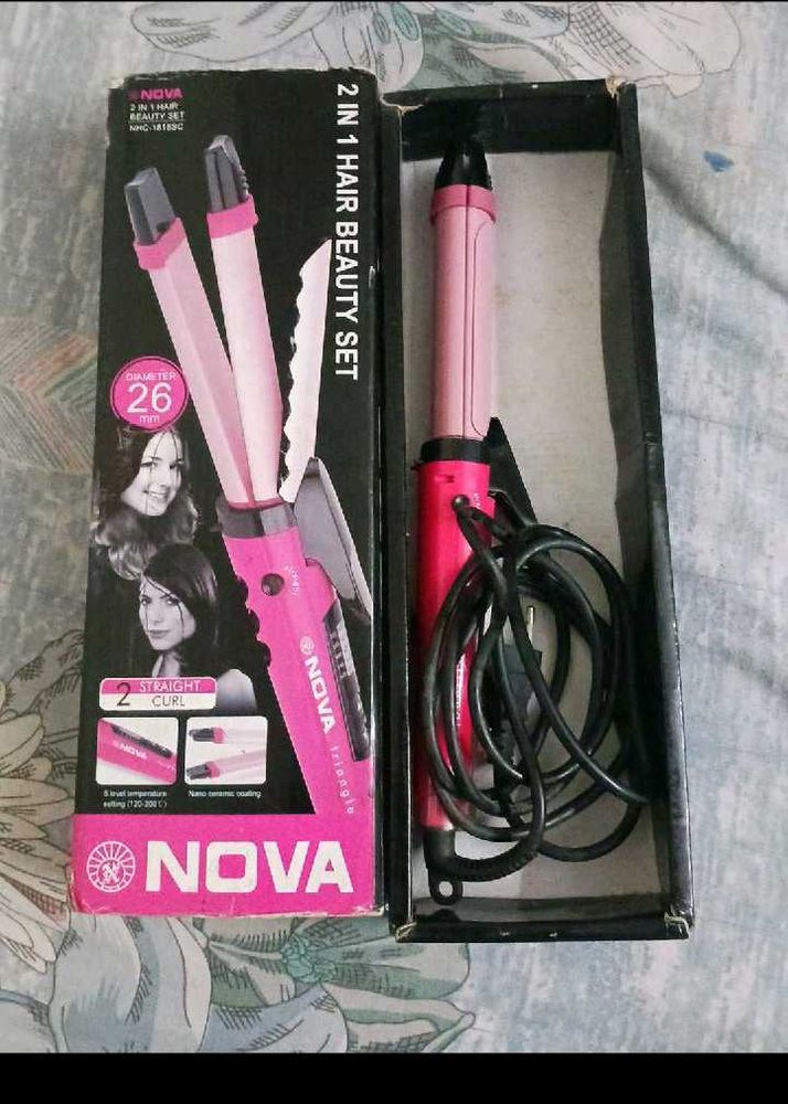 Nova Hair Curling And Straitner