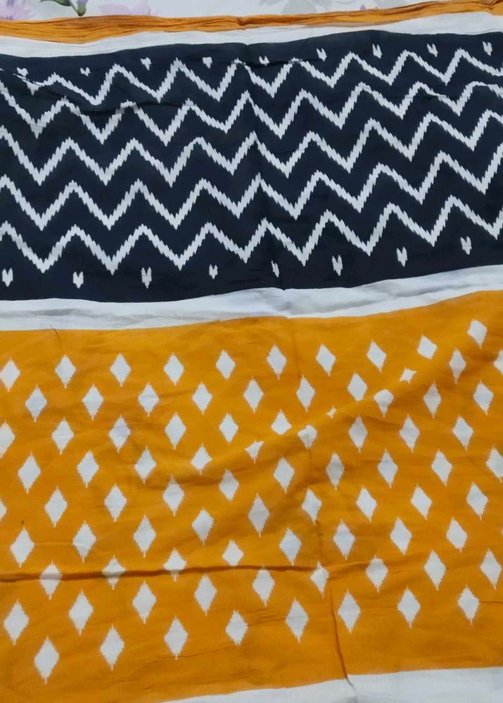 Designer Ikkat saree