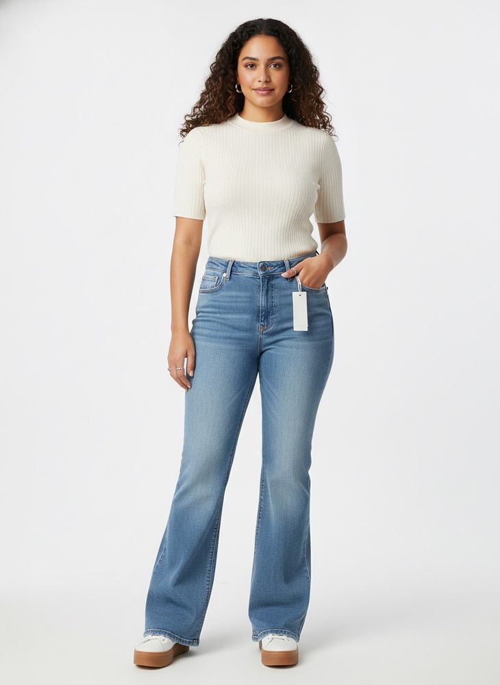Flare Leg Jeans