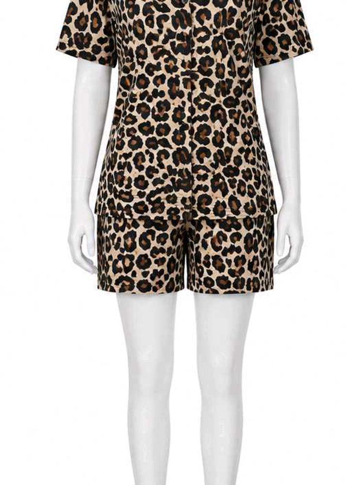 Leopard Print Co-ord Set