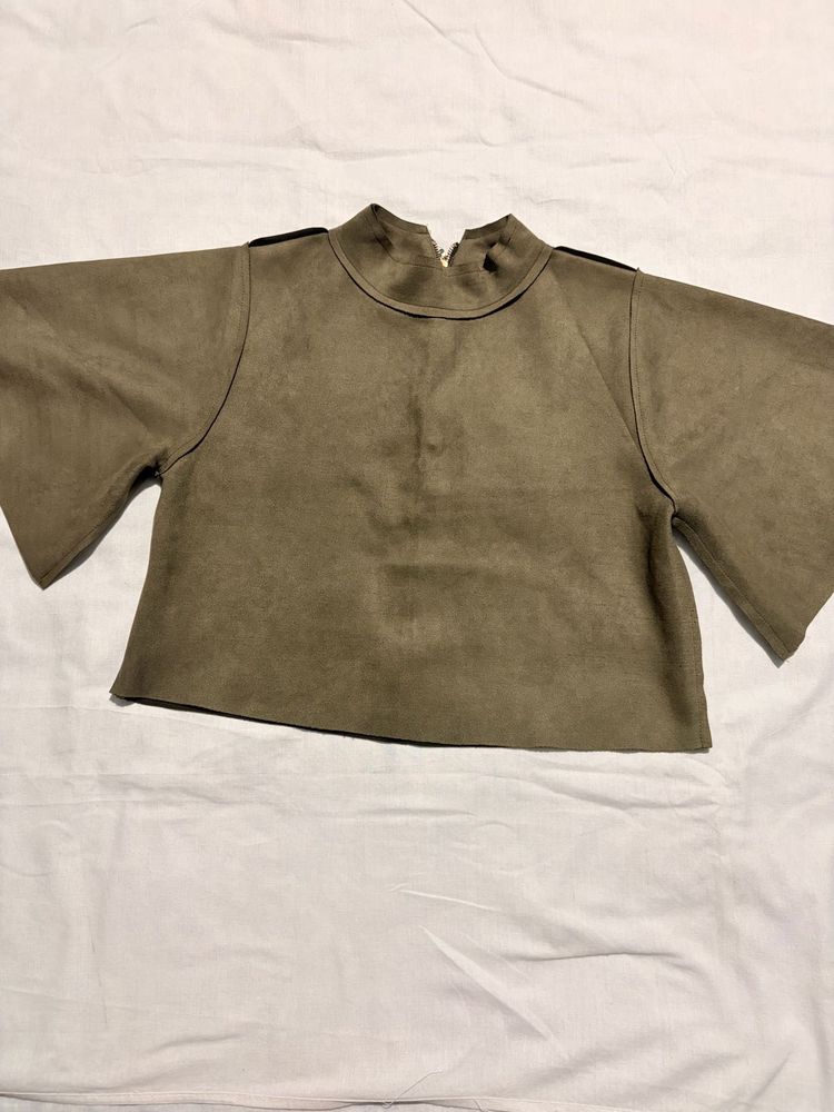 Olive Bell Sleeves Top