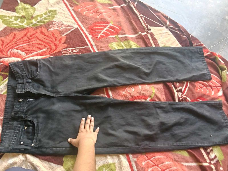 Classic Black Denim Jeans