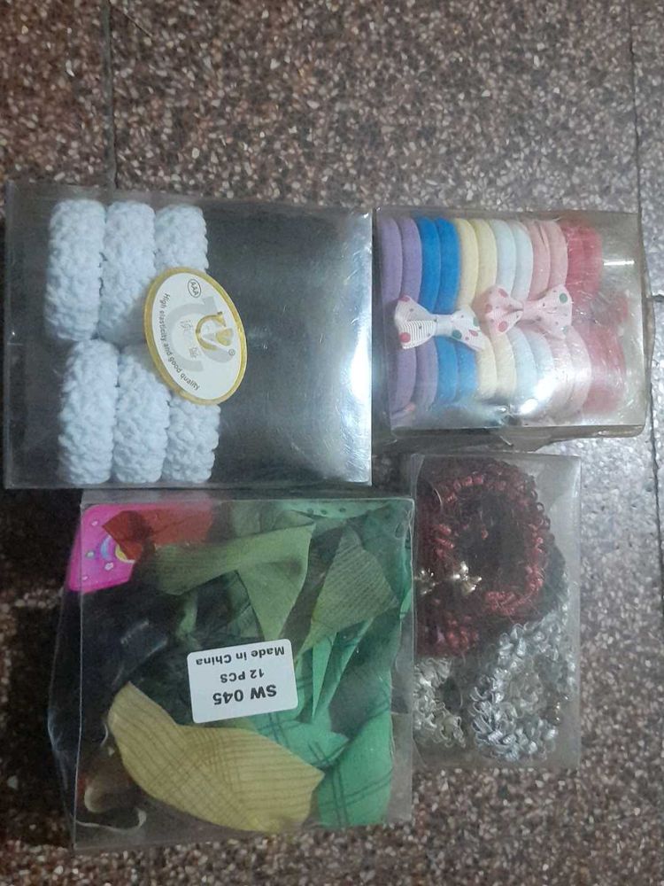 Cute Hair Accessories Set 4 pack