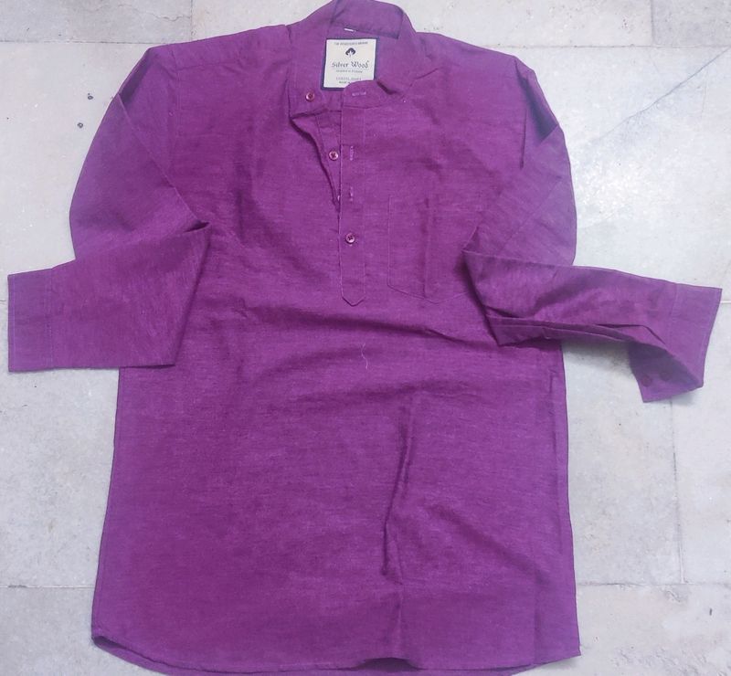 Purple Casual Shirt