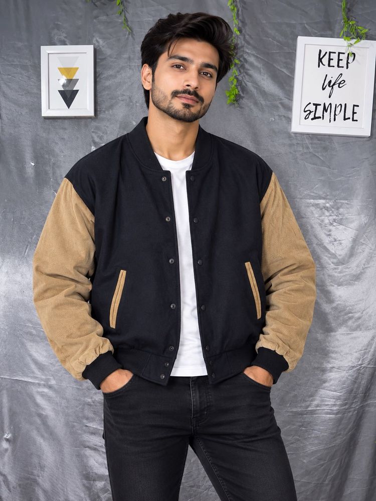 Stylish Men's Bomber Jacket