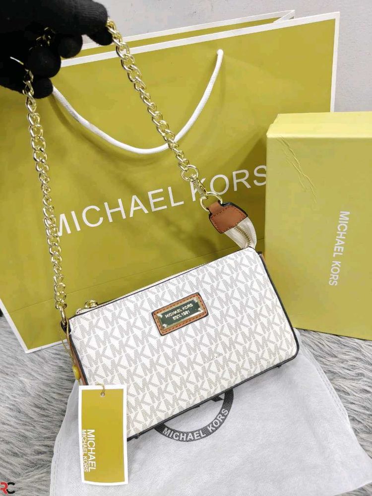 MICHAEL KORS* *JET SET MEDIUM CHAIN POUCHETTE*