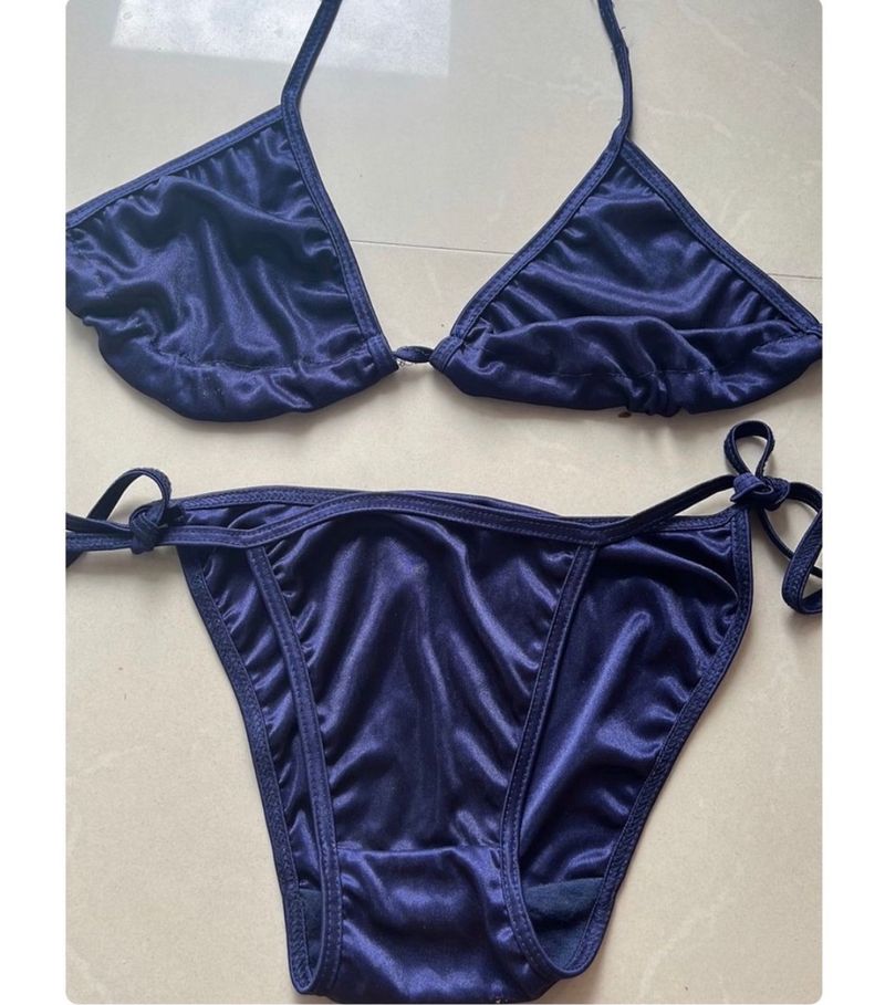 Satin Bikini Set For Sale
