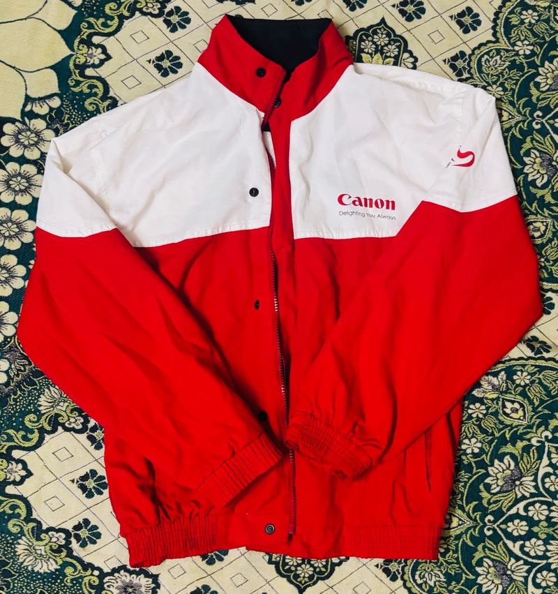 Vintage Canon Bomber Jacket