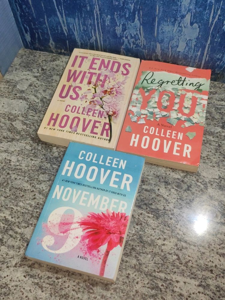 Colleen Hoover 4 Brand New Novels
